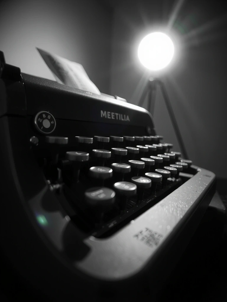 Detalj pisaće mašine