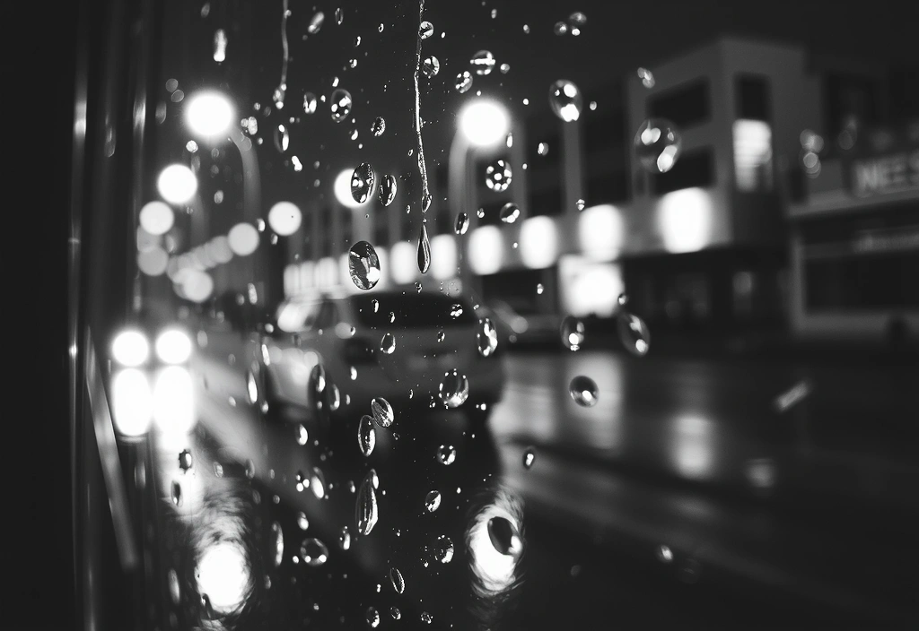 Kapi kiše na prozoru